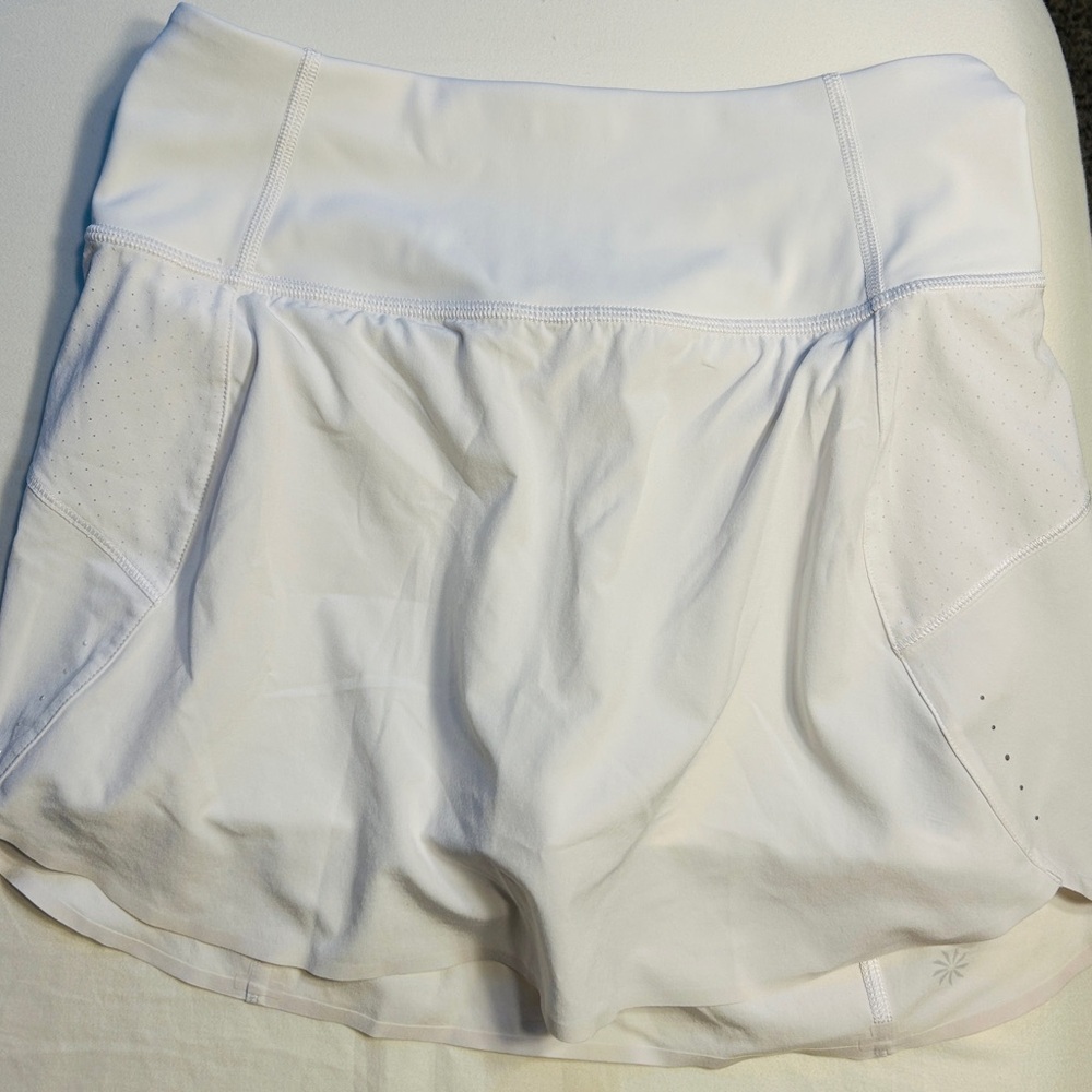 Athleta White Mini Skirt